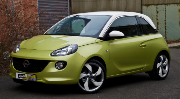 Vauxhall Adam - one of the cheapest cars